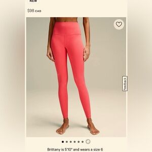 Lululemon Align HR pant 28” size 6